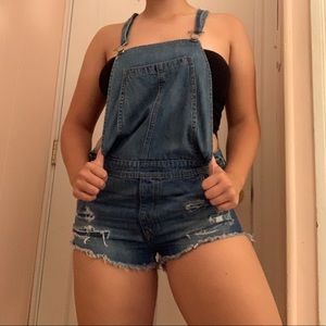 Denim Shorteralls
